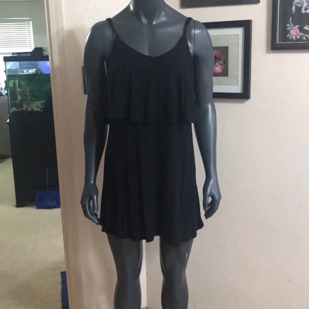 Black casual dress
